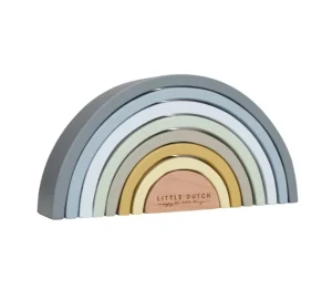Little Dutch Rainbow Stacker - Blue