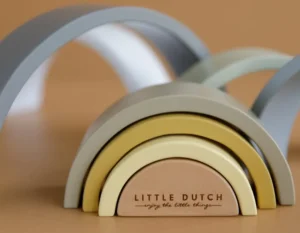 Little Dutch Rainbow Stacker - Blue
