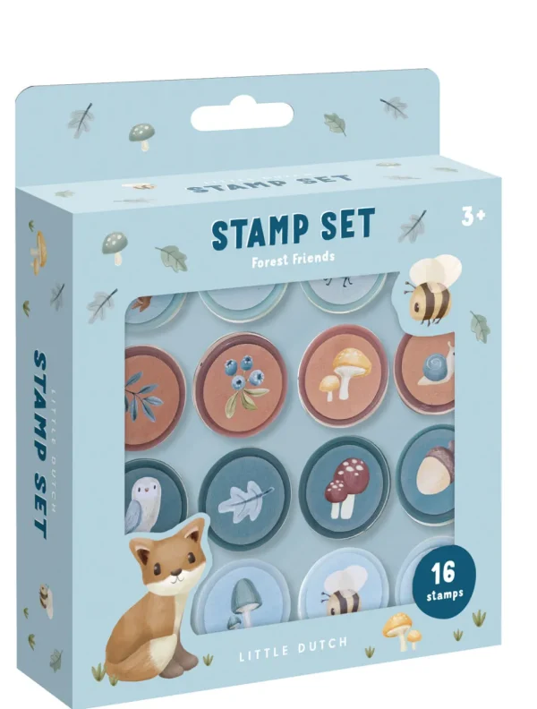 Little Dutch Self Inking Stamps - Forest Friends