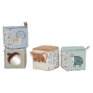 Little Dutch Soft Cubes Set - Forest Friends