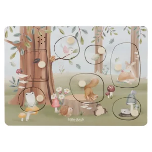 Little Dutch Sound Puzzle - Forest Friends
