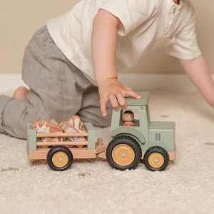 Little Dutch Tractor with Trailer - Little Farm