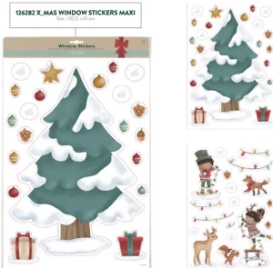 Little Dutch Window Stickers - Christmas Tree