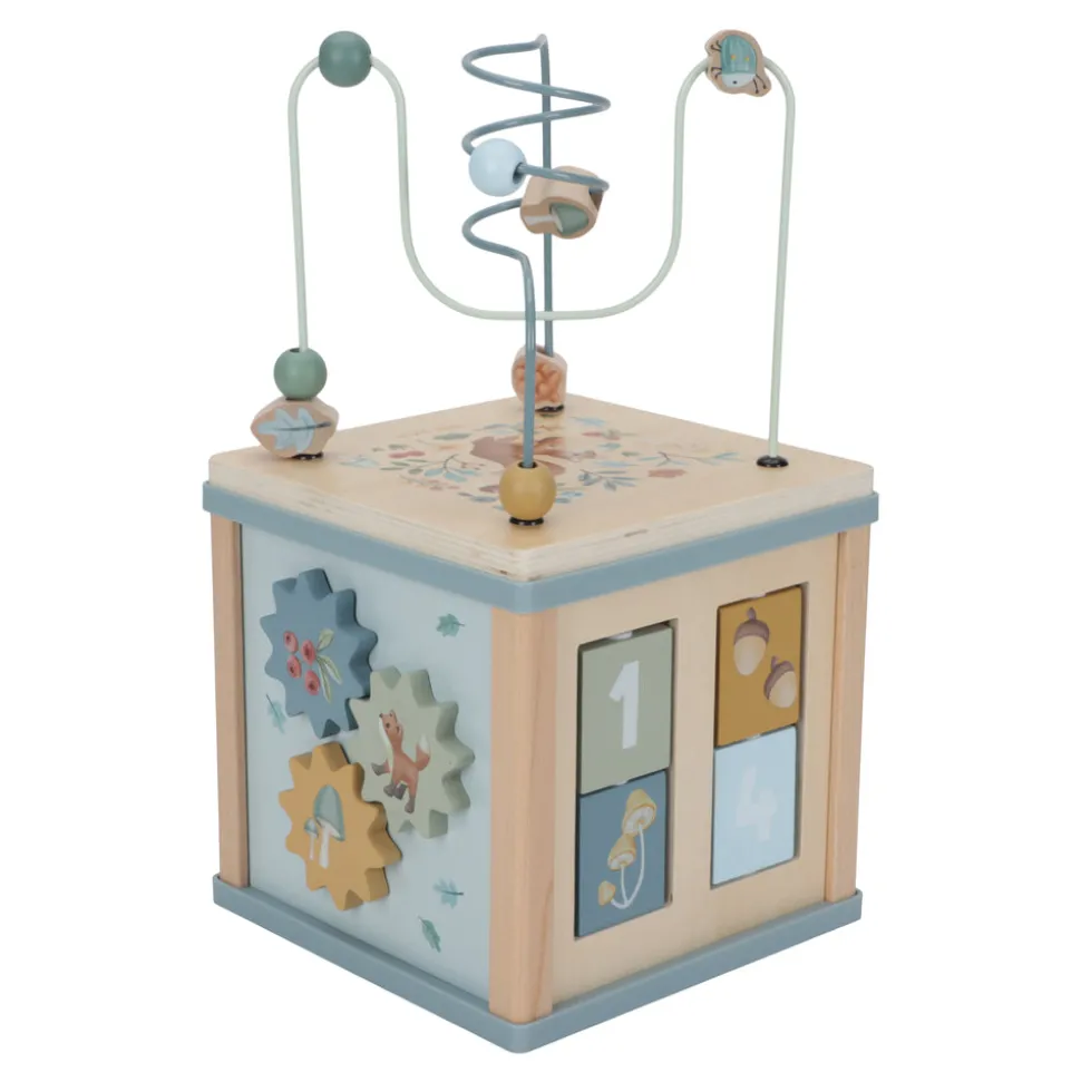 little_dutch_wooden_activ_0-1.webp Little Dutch Wooden Activity Cube - Forest Friends
