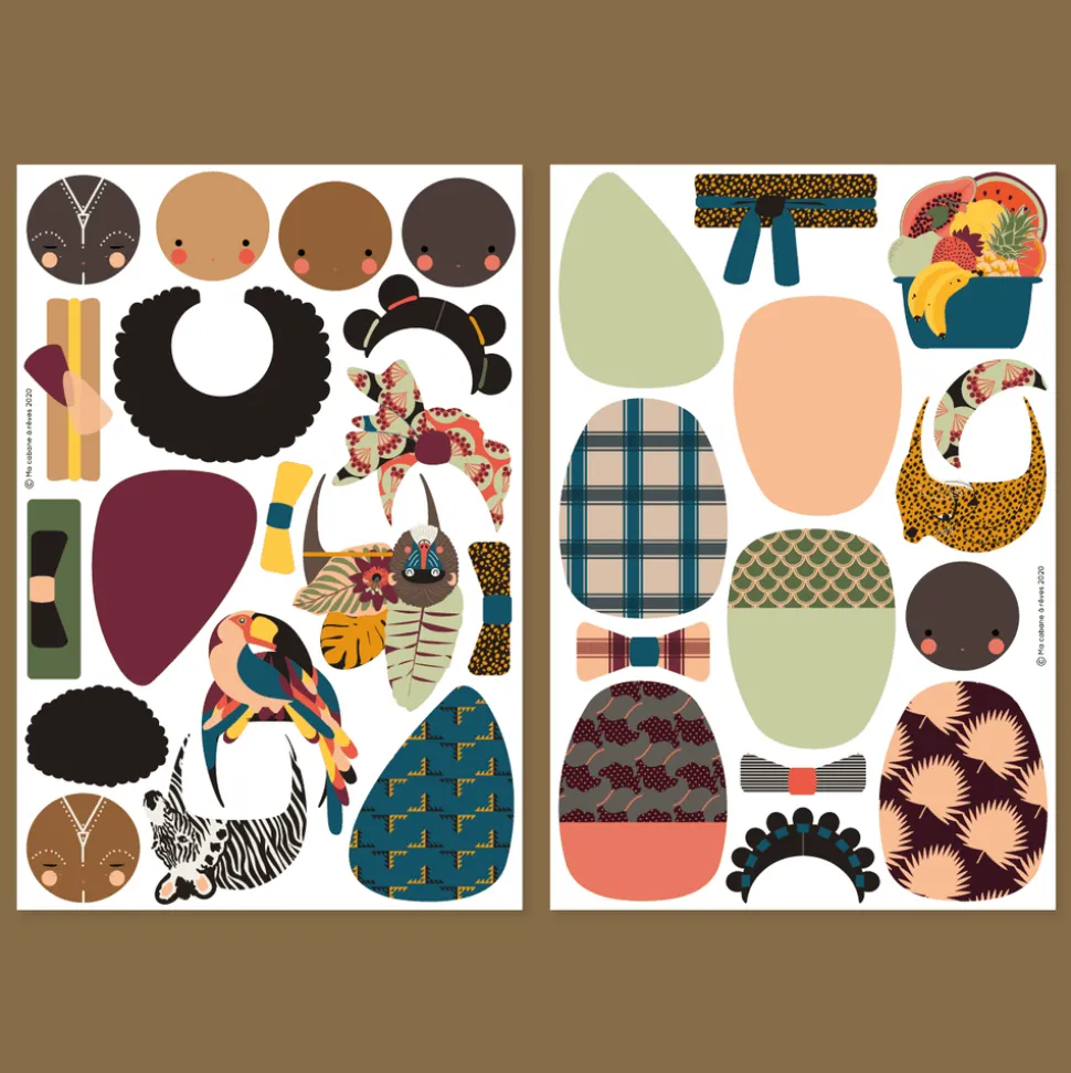 ma_cabane__rves__african__1.webp Ma Cabane à Rêves - African Dolls Magnets