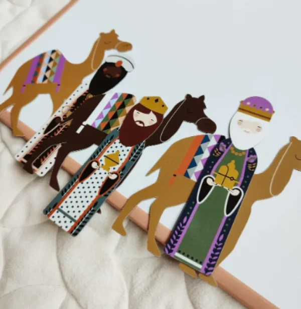 Ma Cabane A Reves - LA CRECHE DE NOEL Magnets