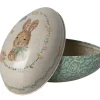 Maileg Easter Egg Metal Tins (x2) - Green