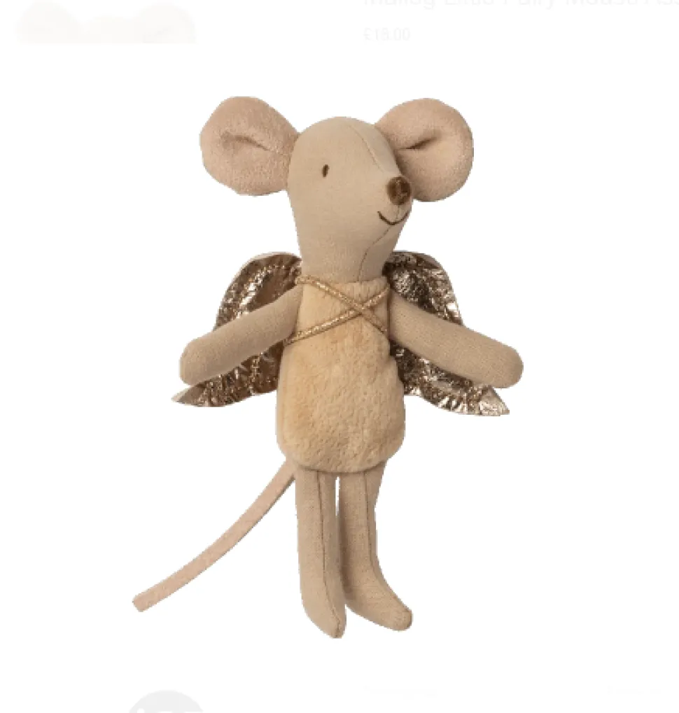 maileg_fairy_mouse__peach_0.webp Maileg Fairy Mouse - Peach