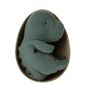 Maileg Gantosaurus in Egg - Small, Petrol