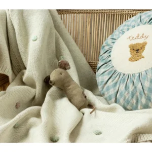 Maileg Lullaby Friends Mouse Rattle - Light Umber