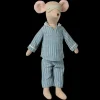 Maileg Medium Mouse, Pyjamas