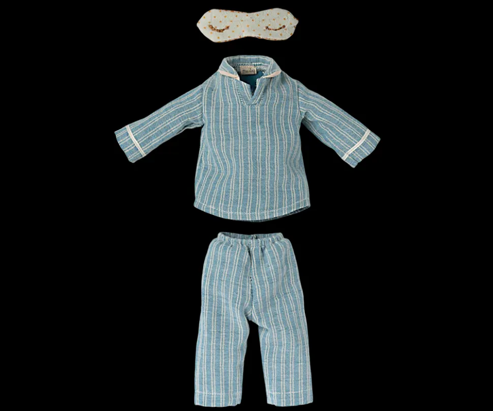 maileg_medium_mouse_pyjam_2.webp Maileg Medium Mouse, Pyjamas