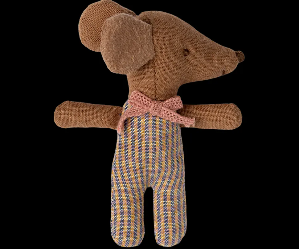 maileg_sleepy_wakey_baby__1.webp Maileg Sleepy Wakey Baby Mouse in Matchbox - Rose
