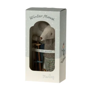 Maileg Winter Mouse - Big Brother with Ski's