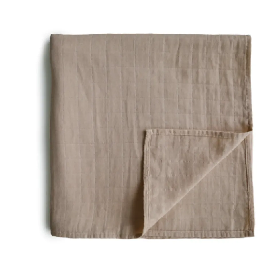 mushie_muslin_swaddle_bla_0-2.webp Mushie Muslin Swaddle Blanket - Natural
