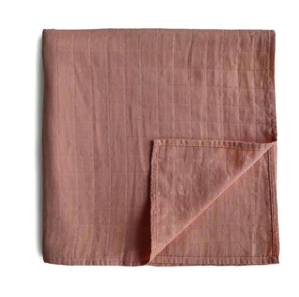mushie_muslin_swaddle_bla_0-3.webp Mushie Muslin Swaddle Blanket - Tawny Birch