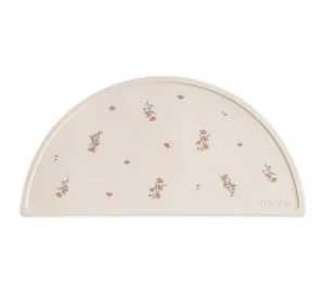 Mushie Place Mat - Pink Flowers