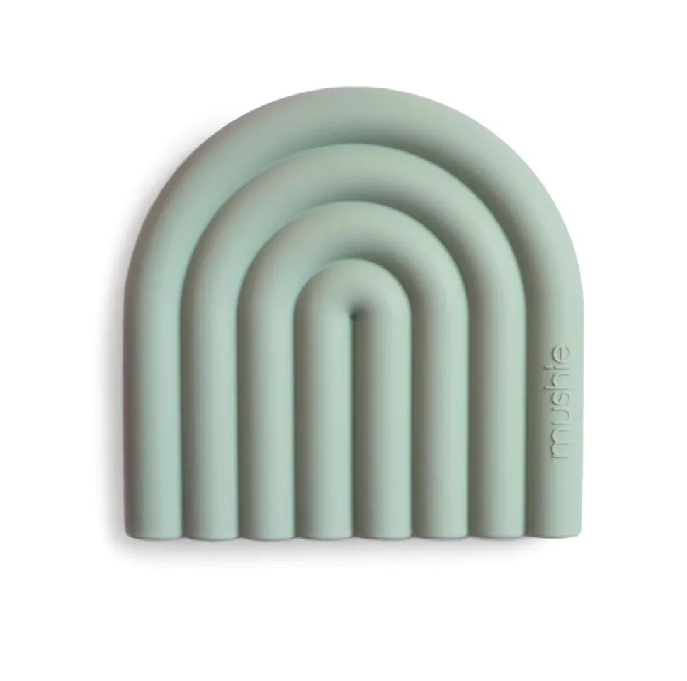 mushie_rainbow_teether__c_0.webp Mushie Rainbow Teether - Cambridge Blue
