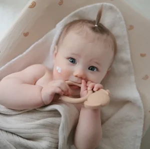 Mushie Silicone Dog Teether