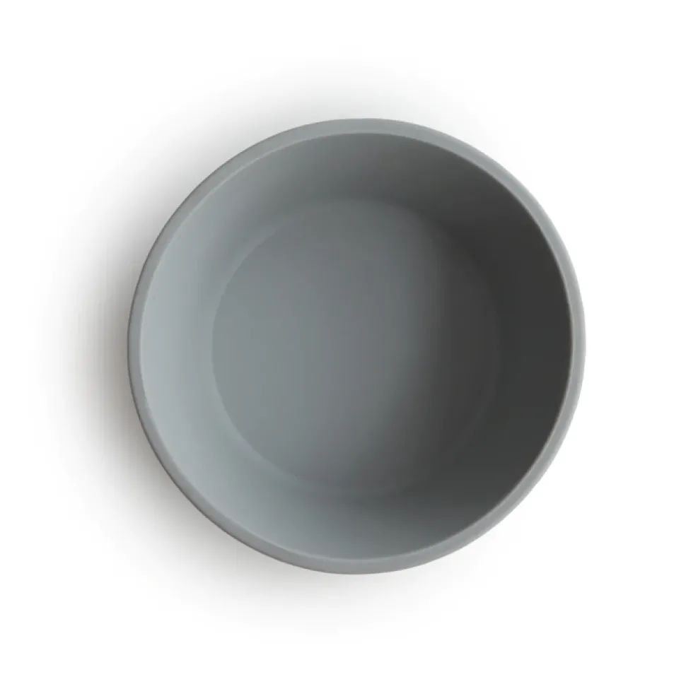 mushie_silicone_suction_b_1.webp Mushie Silicone Suction Bowl - Stone