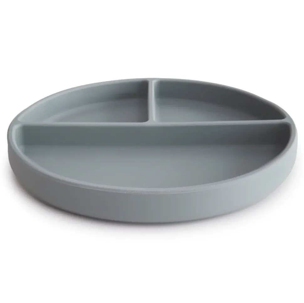 mushie_silicone_suction_p_1.webp Mushie Silicone Suction Plate - Stone