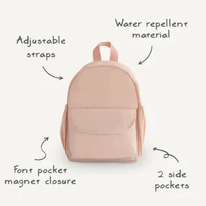 Mushie Toddler Backpack - Blush
