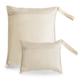 Mushie Wet Bag 2-pack - Fog
