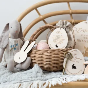 Personalised Cut Out Easter Basket Tags