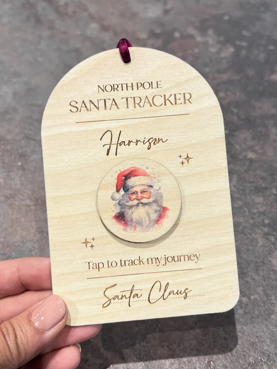 personalised_santa_tracke_0.webp Personalised Santa Tracker - Arch Design