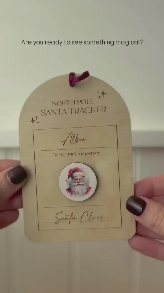Personalised Santa Tracker - Arch Design