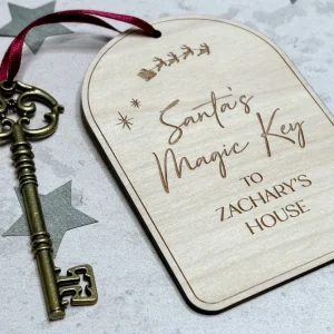 Personalised Santa's Magic Key - New design for '23