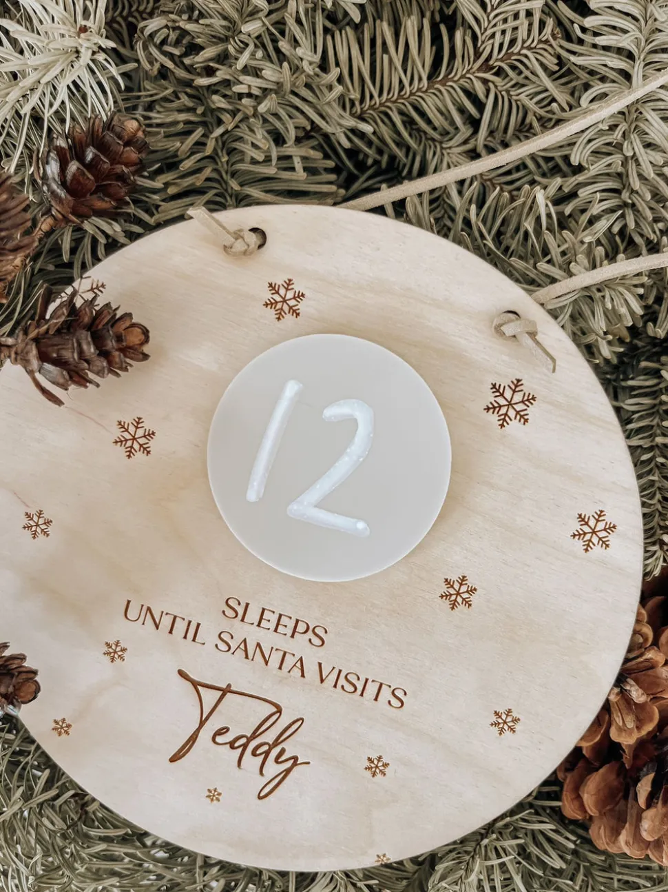 personalised_sleeps_until_0.webp Personalised 'Sleeps until Santa' Hanging