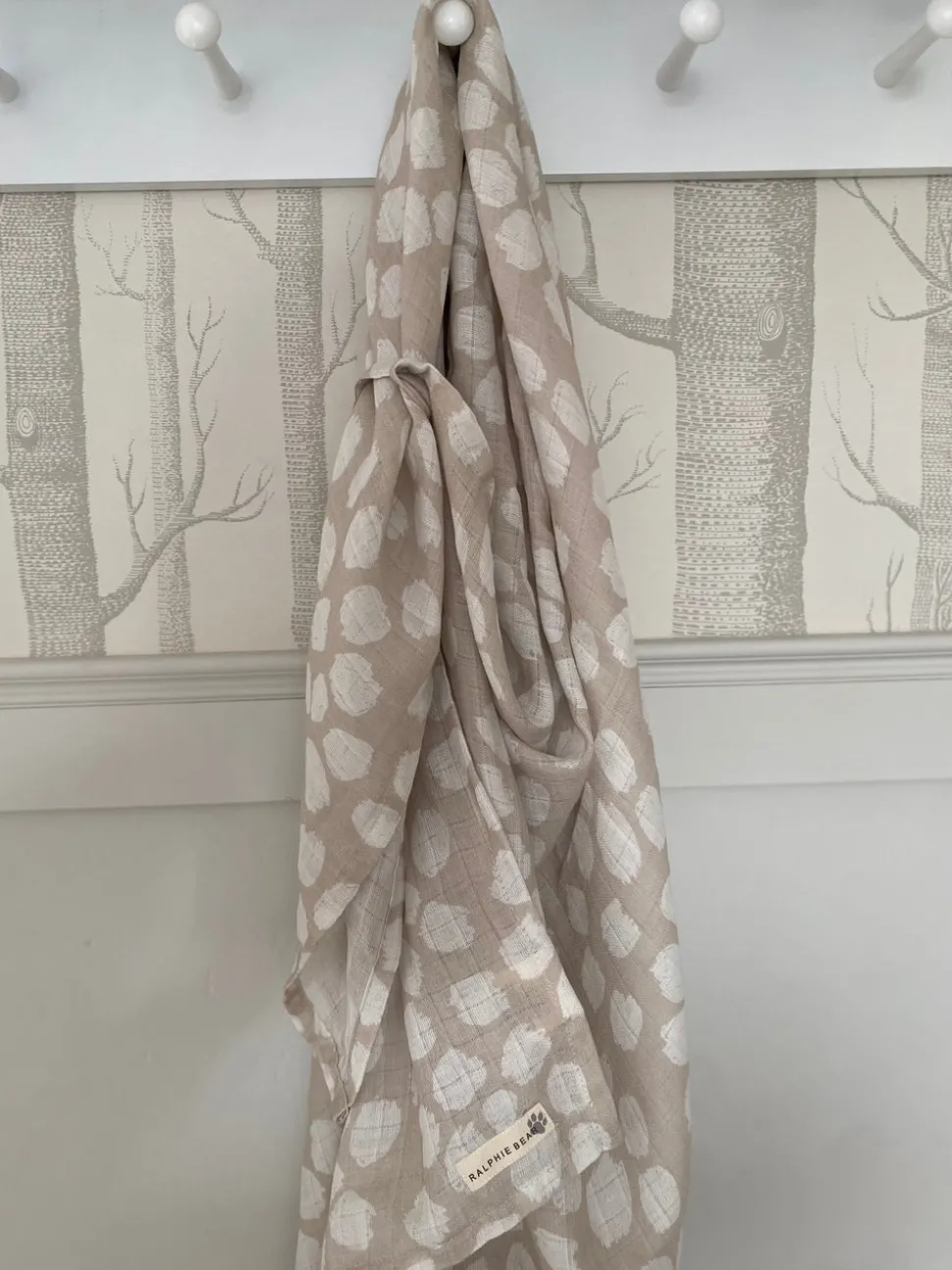 ralphie_bear_large_swaddl_3.webp Ralphie Bear Large Swaddle - Scallop