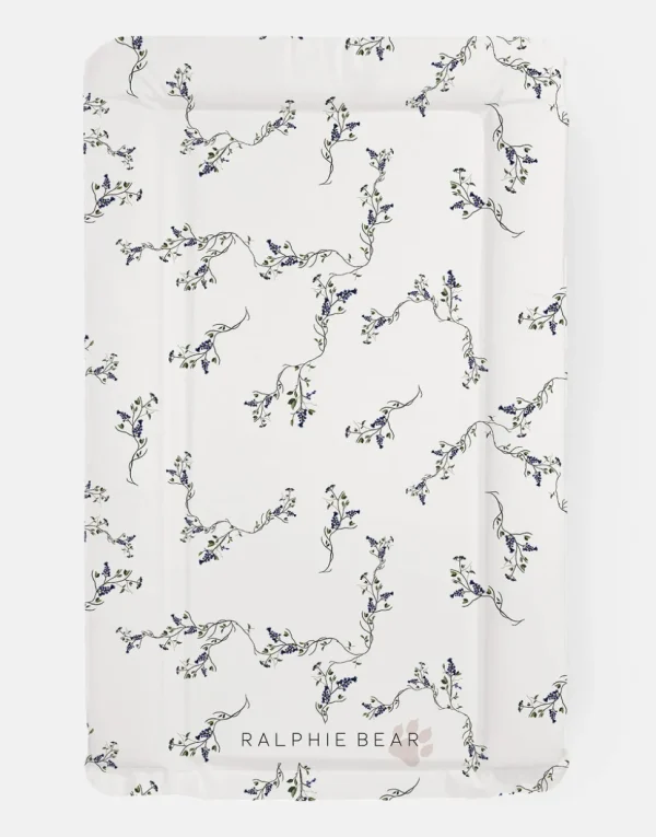 Ralphie Bear Table Changing Mat - Wisteria