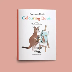 The Crush Series Colouring Book - Kangaroo Crush