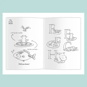 The Crush Series Colouring Book - Frog Crush