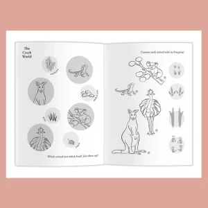 The Crush Series Colouring Book - Kangaroo Crush