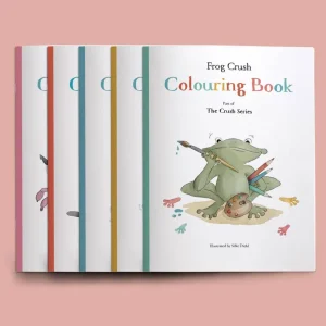 The Crush Series Colouring Book - Penguin Crush