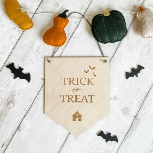 Trick or Treat Halloween Sign