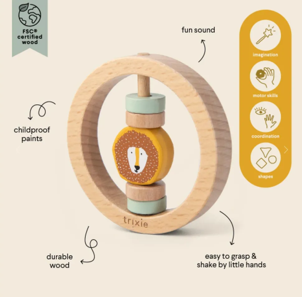 trixie_round_rattle__mr_l_2.webp Trixie Round Rattle - Mr. Lion