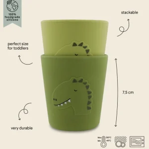 Trixie Silicone Cup 2-pack - Mr. Dino