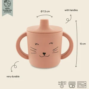 Trixie Silicone Sippy Cup - Mrs. Cat