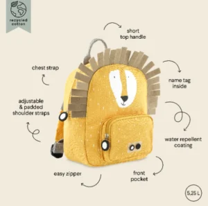 Trixie Small Backpack - Mr. Lion