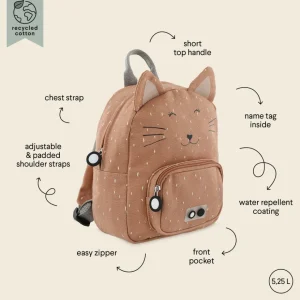 Trixie Small Backpack - Mrs. Cat