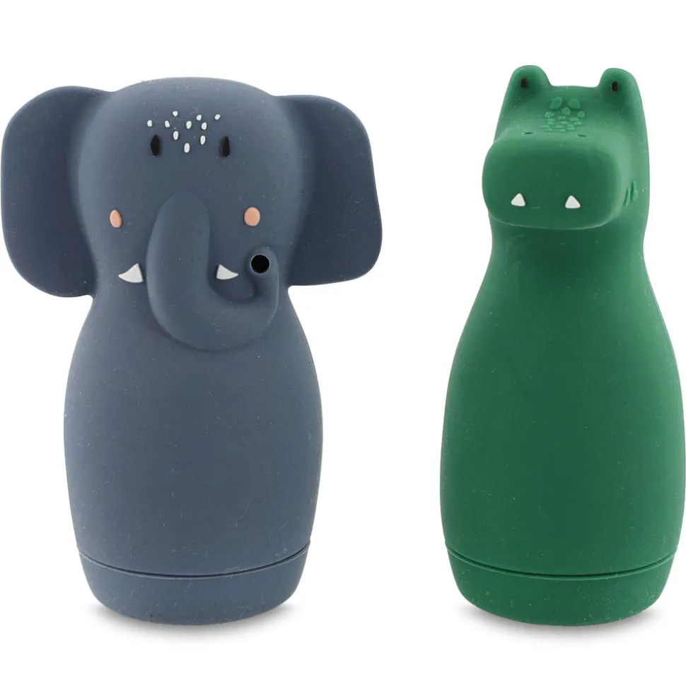 trixie_squeezy_animals_ba_0.webp Trixie Squeezy Animals Bath Toys - Mrs. Elephant & Mr. Crocodile