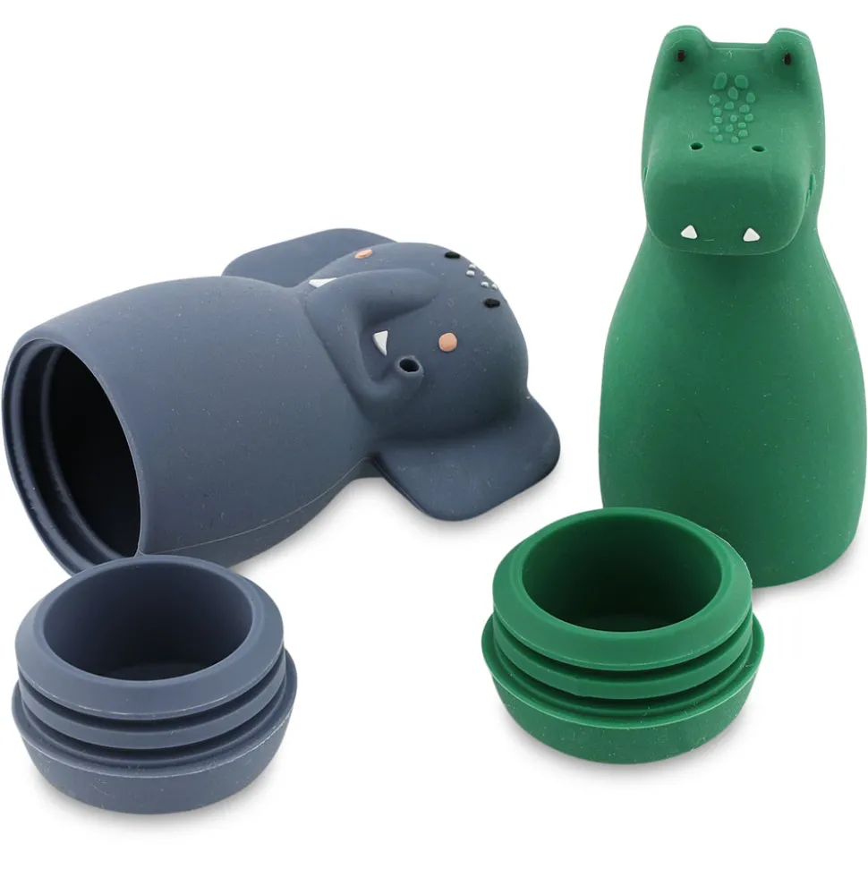 trixie_squeezy_animals_ba_1.webp Trixie Squeezy Animals Bath Toys - Mrs. Elephant & Mr. Crocodile