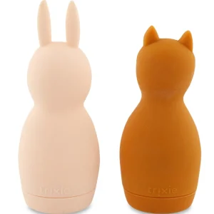 Trixie Squeezy Animals Bath Toys - Mrs. Rabbit & Mr. Fox