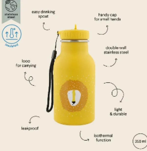 Trixie Water Bottle 350ml - Mr. Lion