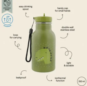 Trixie Water Bottle 350ml - Mr. Dino