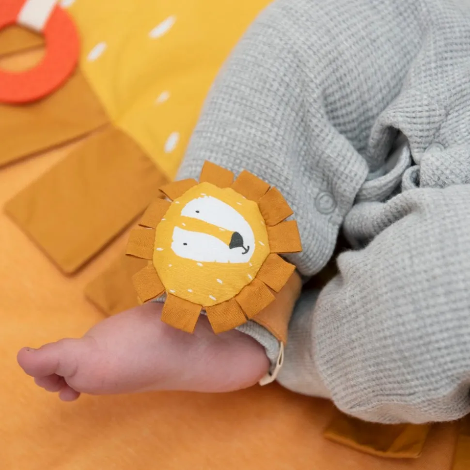 trixie_wrist_rattle__mr_l_1.webp Trixie Wrist Rattle - Mr. Lion